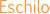  Eschilo 
