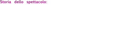 Storia dello spettacolo: Il Piccolo Teatro d’Arte ha risposto, durante l’anno scolastico 2005/06, ad un bando della Regione Piemonte - Direzione Politiche Sociali - destinato alla realizzazione di un evento teatrale avente come tematica “Il bullismo”.
Il progetto ha visto la collaborazione del Mas Juvarra, dei servizi psicologici dell’Associazione Psicopoint di Settimo Torinese, dello scrittore per ragazzi Giovanni Del Ponte, e dei giovani attori dell’Accademia il Piccolo Teatro d’Arte.
Il successo di pubblico e la riconosciuta valenza formativa del progetto, hanno spinto alla continuazione della proposta, che grazie al contributo della Regione Piemonte è ormai divenuta un “classico” della nostra Accademia.